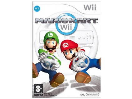 Wii Mario Kart + Wii Wheel
