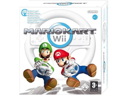 Wii Mario Kart + Wii Wheel