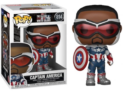 Funko POP! 814 Marvel: The Falcon and The Winter Soldier - Captain America