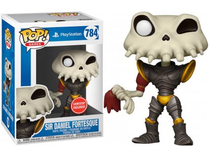 Funko POP! 784 Games: Playstation - Sir Daniel Fortesque Exclusive Edition