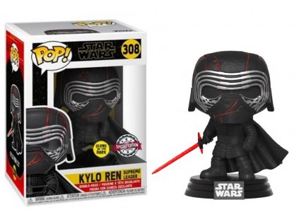 Funko POP! 308 Star Wars: Star Wars Episode 9 - Kylo Ren GITD Special Edition