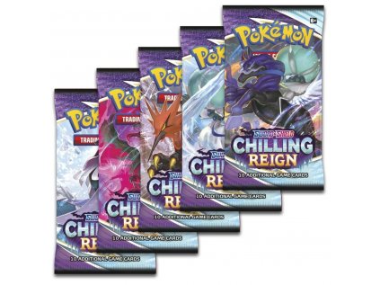 Pokémon TCG: Sword & Shield Chilling Reign - booster (10 karet)