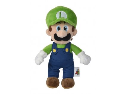 Plyšák Super Mario - Luigi 20 cm