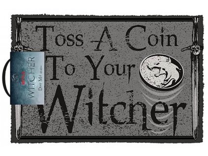 Rohožka The Witcher - Toss a Coin