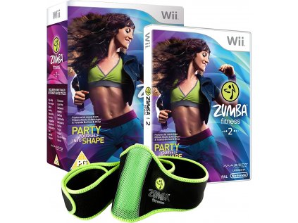 Wii Zumba Fitness 2 + Zumba Fitness Belt