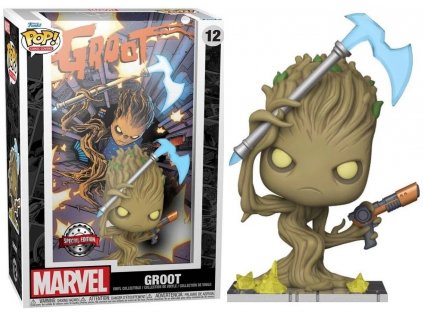 Funko POP! 12 Comic Covers: Marvel - Groot Special Edition