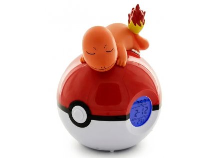 Budík Pokémon - Charmander & Poké Ball