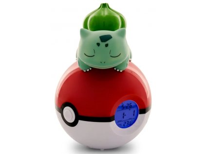 Budík Pokémon - Bulbasaur & Poké Ball
