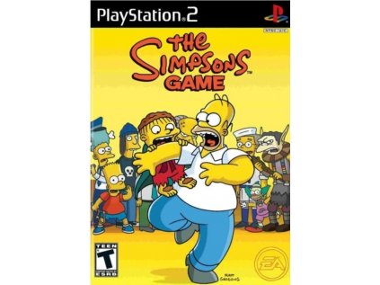 PS2 The Simpsons Game