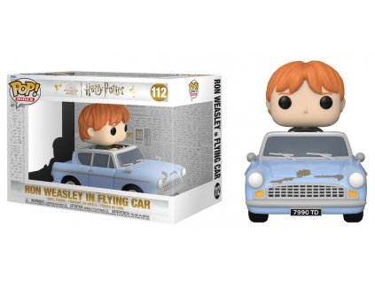Funko POP! 112 Rides: Harry Potter 20th Anniversary - Ron with Car