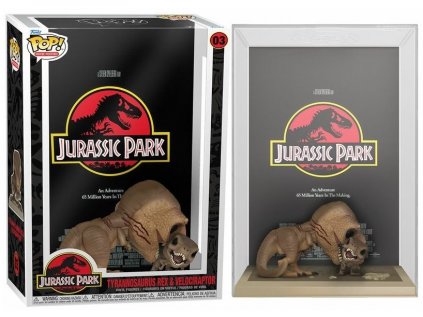Funko POP! 03 Movie Posters: Jurassic Park - Tyrannosaurus Rex and Velociraptor