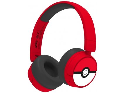 Dětská bezdrátová sluchátka s mikrofonem - Pokémon