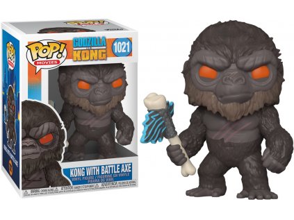 Funko POP! 1021 Movies: Godzilla vs Kong - Kong with Battle Axe