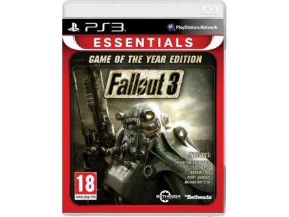 PS3 Fallout 3 GOTY Edition