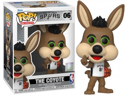 Funko POP! 06 NBA Mascots: San Antonio Spurs - The Coyote