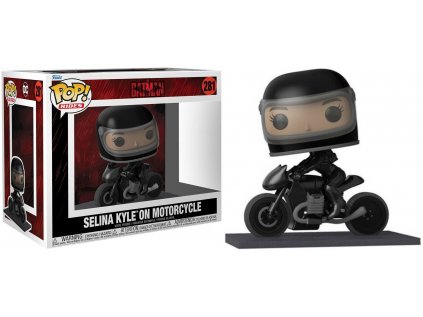 Funko POP! 281 Rides: The Batman - Selina Kyle on Motorcycle