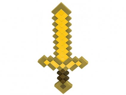 MINECRAFT Replica Sword Gold (plastic)