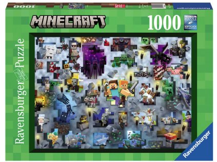 Puzzle Minecraft - Challenge Minecraft 1000 dílků