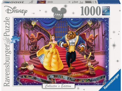 Puzzle Disney Princess - Kráska a Zvíře 1000 dílků