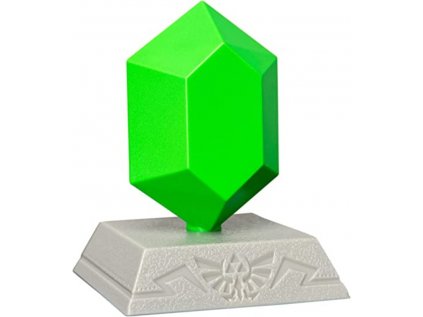 Lampička Zelda Green Rupee Icon Light 10 cm