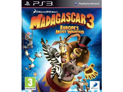PS3 Madagascar 3: Europes Most Wanted