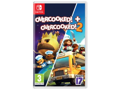 Overcooked! + Overcooked! 2 Double Pack (Nintendo Switch)