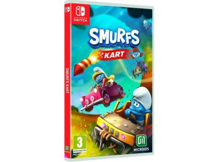 Nintendo Switch Smurfs Kart CZ