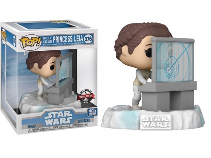 Funko POP! 376 Deluxe: Star Wars Battle at Echo Base - Princess Leia Special Edition