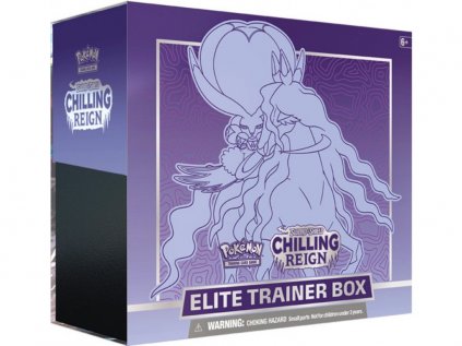 Pokémon TCG: Sword & Shield Chilling Reign - Elite Trainer Box (Shadow Rider Calyrex)