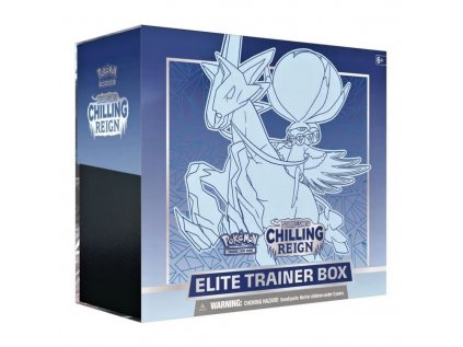 Pokémon TCG: Sword & Shield Chilling Reign - Elite Trainer Box (Ice Rider Calyrex)