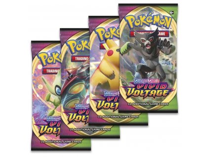 Pokémon TCG: Sword & Shield Vivid Voltage - booster (10 karet)