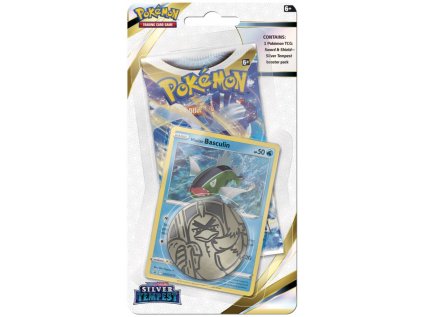 Pokémon TCG: Sword & Shield Silver Tempest - Checklane Blister Basculin