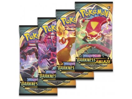 Pokémon TCG: Sword & Shield Darkness Ablaze - booster (10 karet)