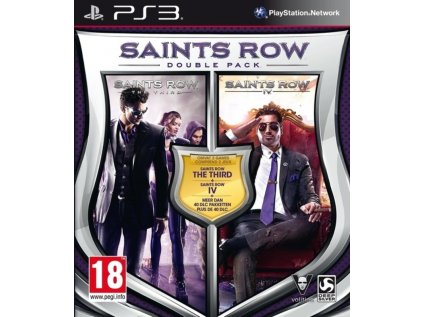 PS3 Saints Row: The Third & Saints Row Double Pack