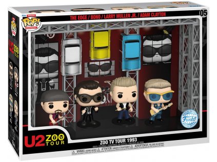 Funko POP! 05 Moments Deluxe: U2 - Zoo TV Tour 1993 Special Edition