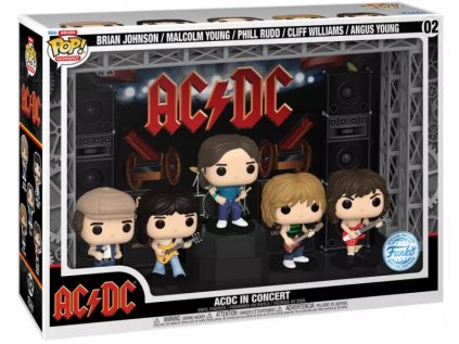 Funko POP! 02 Moments Deluxe: AC/DC - AC/DC In Concert Special Edition