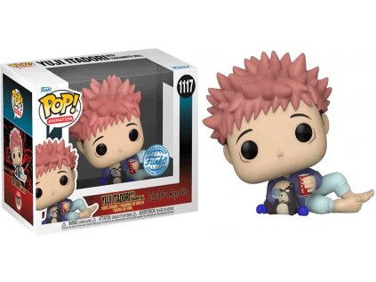 Funko POP! 1117 Animation: Jujutsu Kaisen - Yuji Itadori with Tsukamoto Doll Special Edition