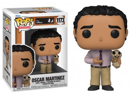 Funko POP! 1173 THE OFFICE: Oscar Martinez With Scarecrow Doll