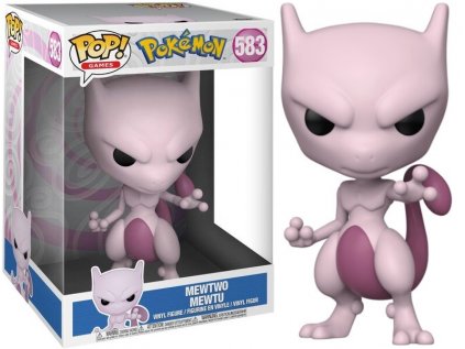 Funko POP! 583 Games: Pokémon - Jumbo - Mewtwo