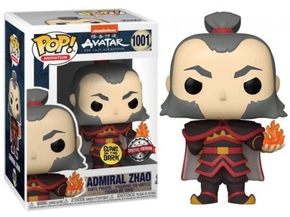 Funko POP! 1001 Animation: Avatar: The Last Airbender - Admiral Zhao - Limited Edition GITD