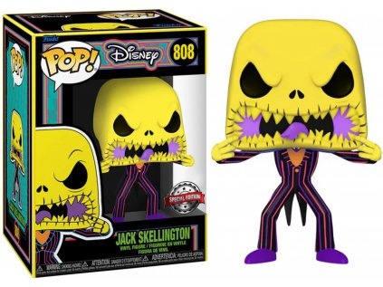 Funko POP! 808: Disney - Nightmare Before Christmas - Scary Face Jack BLKLT