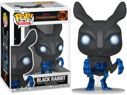 Funko POP! 1296 Movies: Netflix Pinocchio - Black Rabbit