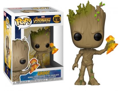 Funko POP! 416 Marvel: Avengers Infinity War - Groot Stormbreaker