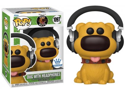 Funko POP! 1097 Disney: Dug Days - Dug with Headphones Exclusive