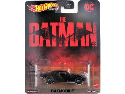 Hot Wheels Premium - Kultovní Autíčko Batmobile