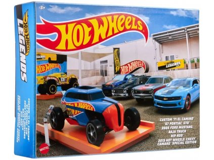 Hot Wheels 6ks Tématický Angličák - Hot Wheels Legendy