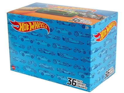 Hot Wheels autíčka 36 ks