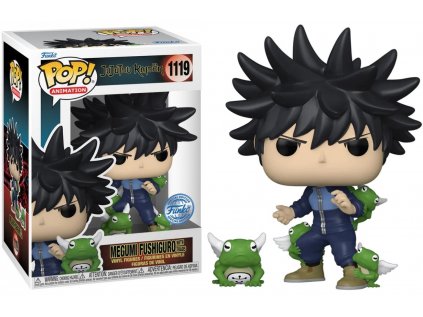 Funko POP! 1119 Animation: Jujutsu Kaisen - Megumi Fushiguro With Toads Special Edition