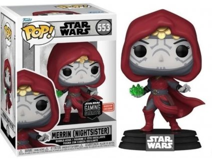 Funko POP! 553 Star Wars Jedi: Fallen Order - Merrin (Nightsister) - Gaming Greats Special Edition