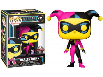 Funko POP! 371 Heroes: Batman - Harley Quinn BLKLT Special Edition
